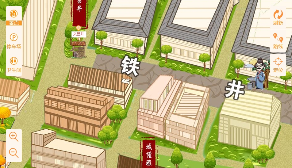 习水智慧景区：手绘地图与语音导览的完美融合